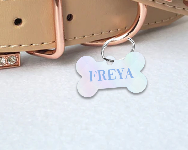 Pet ID Tag | The Periwinkle Quilted Couture